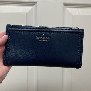 Navy Leather Kate Spade Wallet